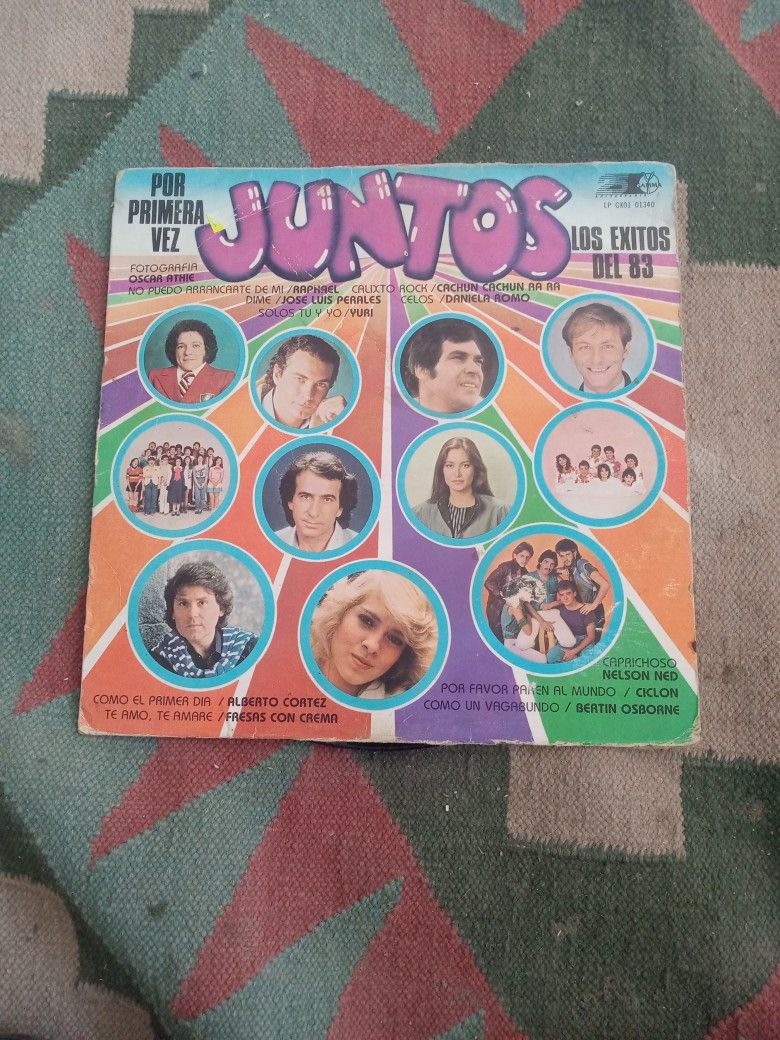 POR PRIMERA VEZ JUNTOS VINYL LP