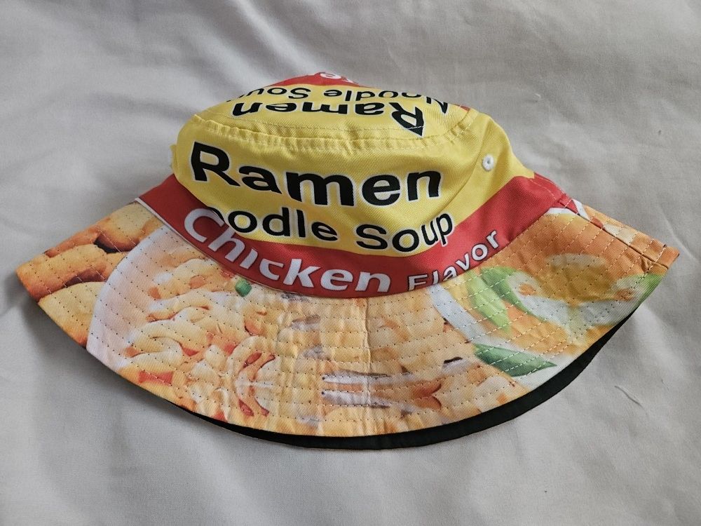 Ramen Noodle Soup Chicken Flavor Bucket Hat