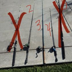 Fishing Rods With Reels / 1-LEFT Hand