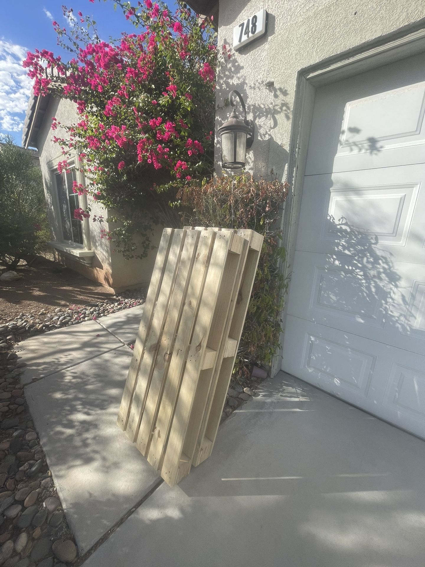 Two Little Wooden  Pallets