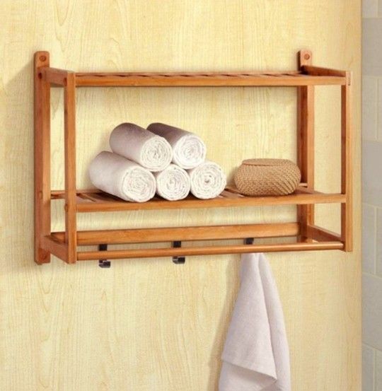Bamboo Wall Organizer