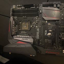 ASUS ROG Maximus VIII Hero Alpha – Z170 Gaming Motherboard – LGA1151 – Tested & Working