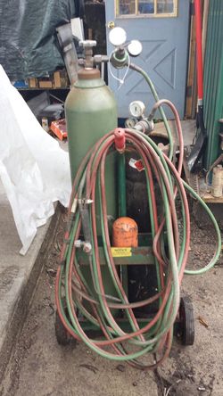 Gas welding set