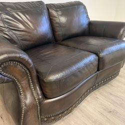 Leather Couch 