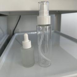 Skincare Soap Pump Bottles / Dropper Bottles 