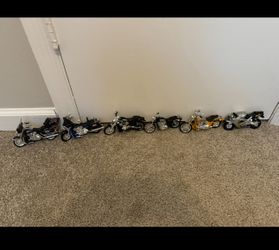 Motorcycles Toys Collectables Model Set
