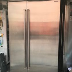 Sub Zero 48” Stainless Steel Side By Side Refrigerator 