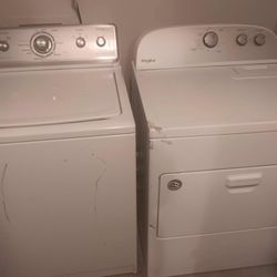 Maytag Washer And Whirlpool Dryer