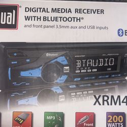 Dual Media Receiver Stereo 