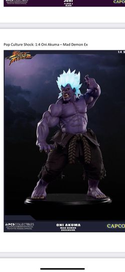 Oni Akuma Street Fighter 1/4 Scale Pcs