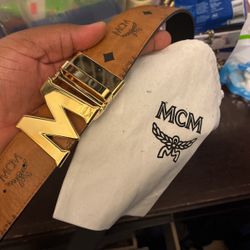 Size 40 Authentic MCM Belt
