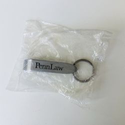 Key Chain-Bottle Opener. University of Pennsylvania Law School logo. High quality metal. Attach it to your keys and you will be always ready to have a