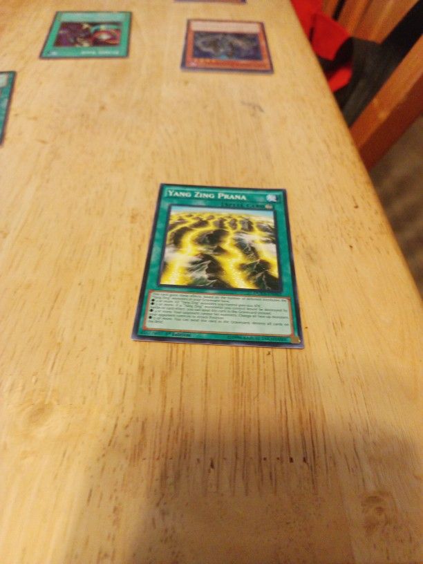 Yu-Gi-Oh Card: Yang Zing Prana