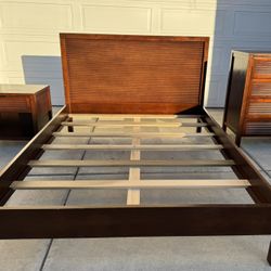 Crate & Barrel Queen Bedroom Set