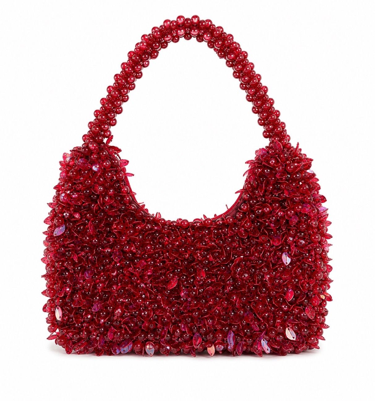 Crystal beaded handbags bag