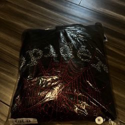 Sp5der OG Rhinestone hoodie 