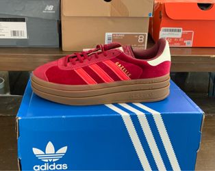 adidas Gazelle Bold Sneakers Red Ice Women’s Size 7