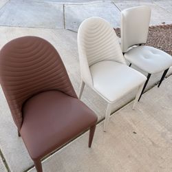 Modern Dining Chairs – Brand New (Set of 3 or Sold Separately)