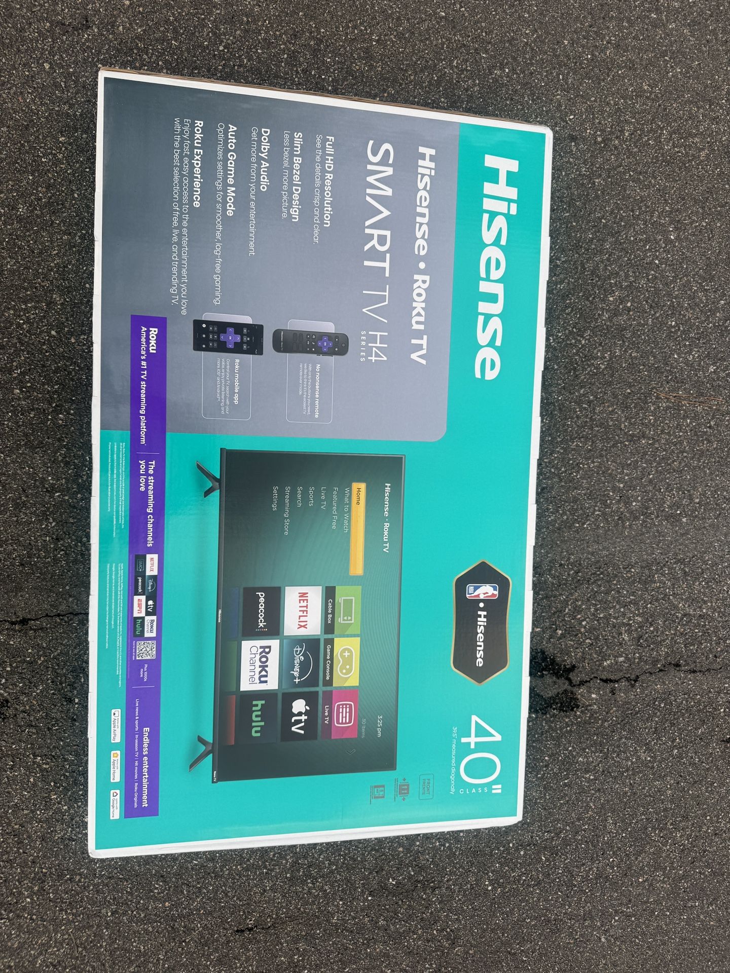 Brand New 40’ Inch TV Still Sealed CHEAP!