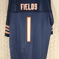 Fanatics Chicago Bears Justin Fields Jersey 2XL