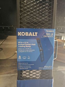 Kobalt loading ramp