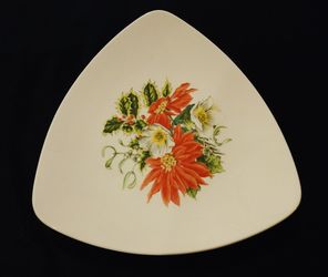 Vintage Christmas  Plate  $8