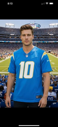 Justin Herbert Los Angeles Chargers Jersey NWT Nike Limited Stitched Mens Size S