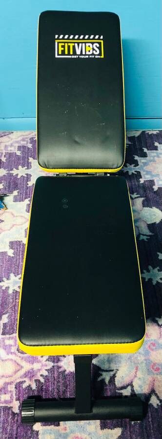 Weight Bench and Dumbbells for Sale