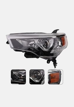 For 2014-2020 Toyota 4Runner Chrome Halogen Left side  Headlight Assembly
