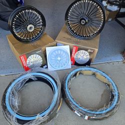 New DNA Wire Wheel Set Up For Harley Davidson