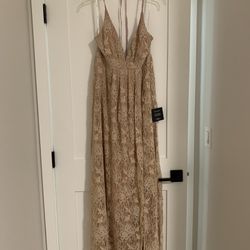 Lulus Stolen Moments Dress - Blush (Medium)
