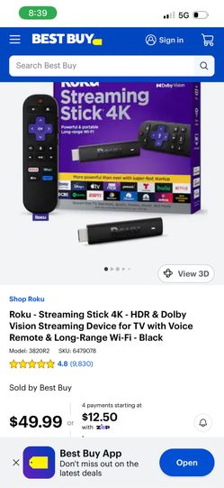 ROKU STREAMING STICK
