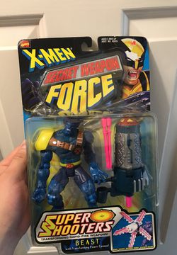 1997 X-men secret weapon force action figure the beast