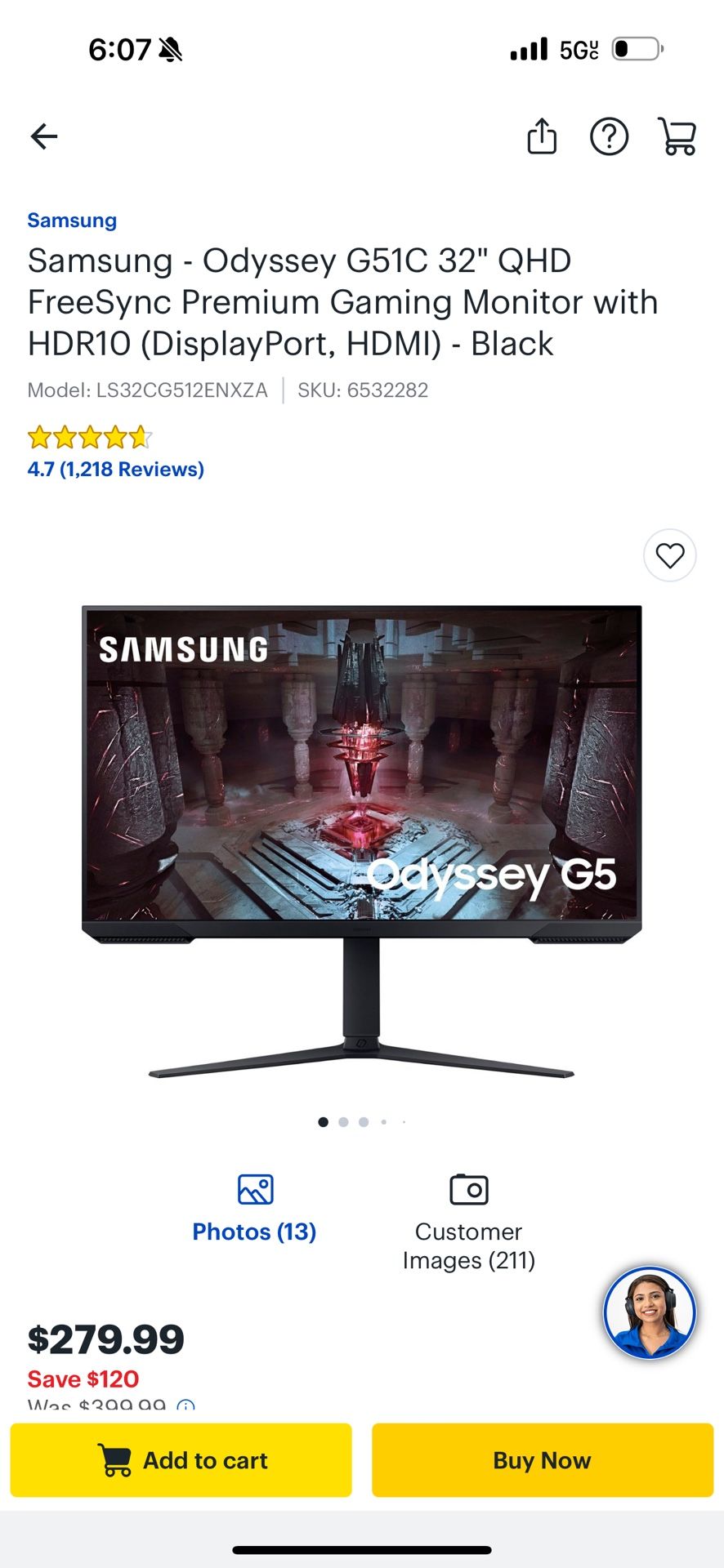 Samsung Gaming Monitor