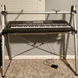 USS 2 Tier Aluminum Synthesizer Keyboard Rack Stand Only