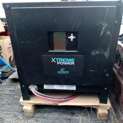 Forklift Battery Charger 12 Cell 600 Amp Power Rating