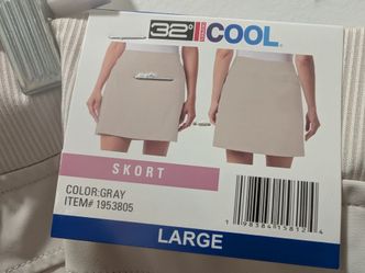 Brand new skort