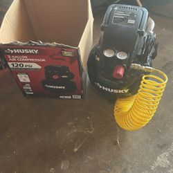 husky compressor 3Gal. 