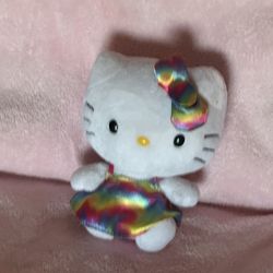 TY Hello Kitty beanie plush 