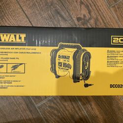 DEWALT DCC020IB 20V MAX Cordless Electric Portable Inflator (Tool Only)