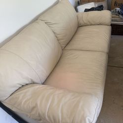 Leather couch