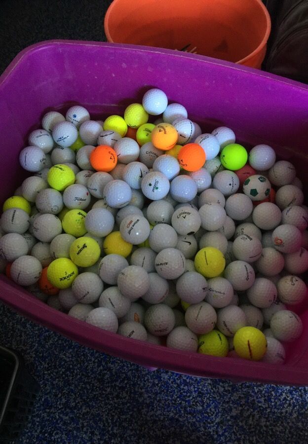 Golf balls starting at 25 cents a ball
