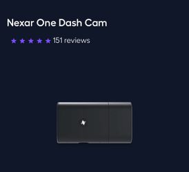 Nexar One 4k Dashcam