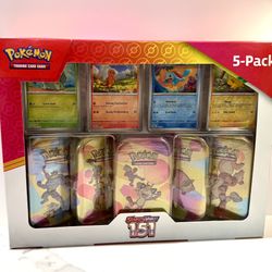 Pokémon TCG Scarlet & Violet 151 – Two Box Bundle – Mini Tins + Promo Cards