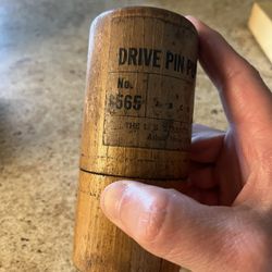 Vintage Drive Pin Punch Set 