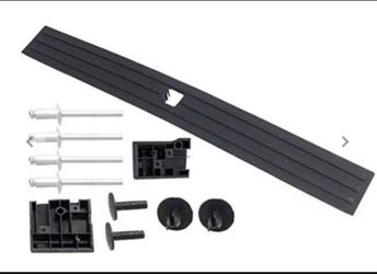 KARPAL Center Flexible Flex Step Tailgate Cap Mad Molding Trim w/Release Button