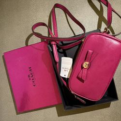 Coach mini bag  never used
