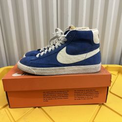 Nike Blazer Mid- Blue Size 9