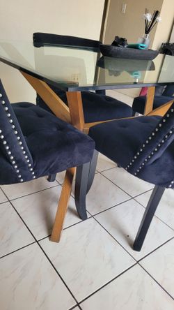 Table and chairs