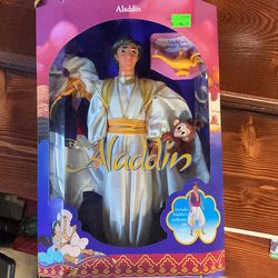 Disney Aladdin doll with outfit vintage 1992 Mattel